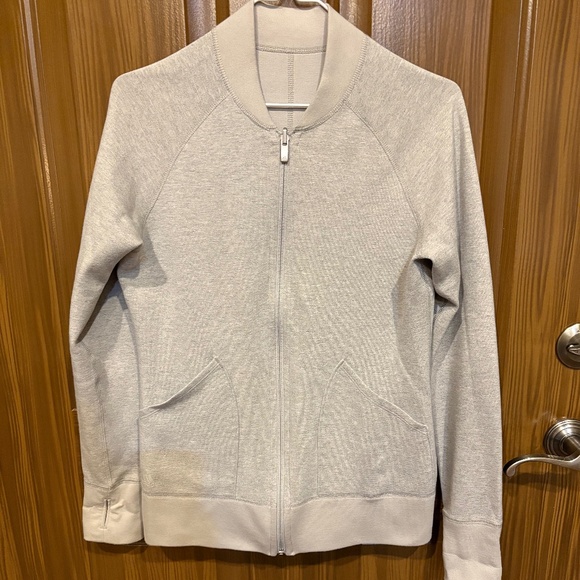 Share  Adidas Gray Zip Front Jacket Women's - Picture 1 of 6